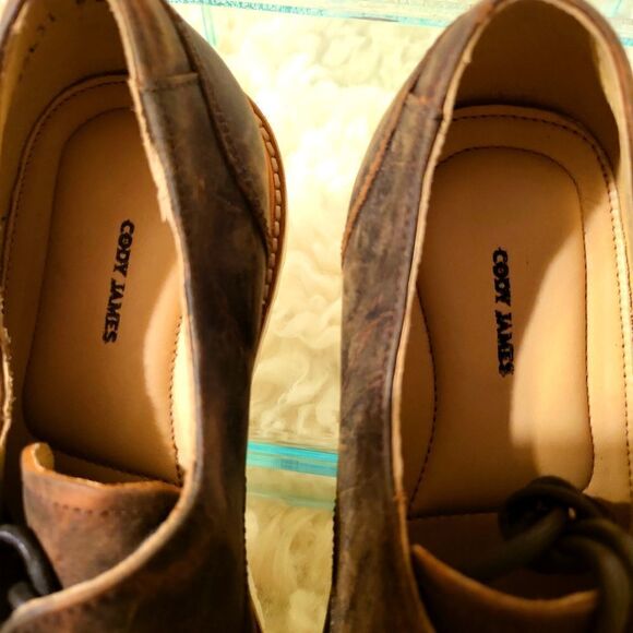 Cody James nwt, apache leather men's  shoes size 10&1/2 - Picture 7 of 9